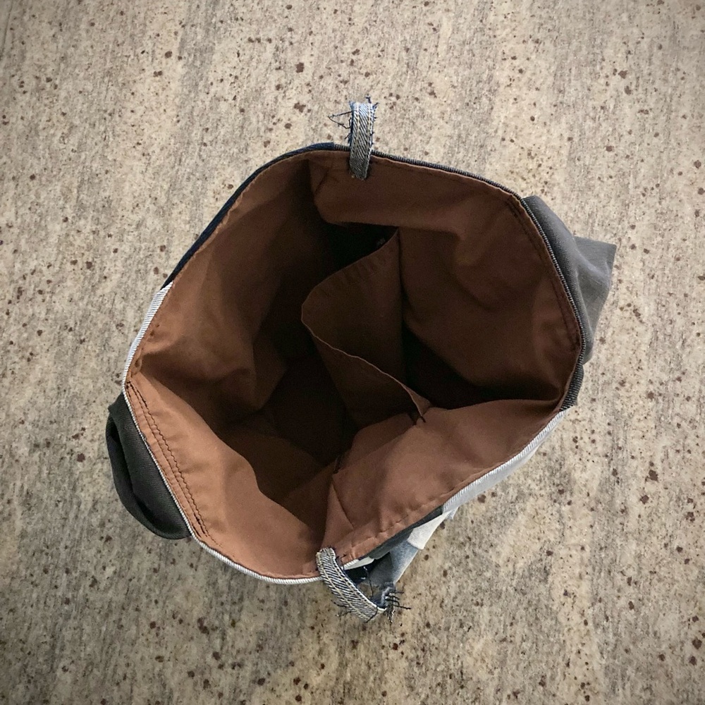 joodito origami cocoon crossbody sling tote bag japanese boro patchwork hobo eco - Picture 11 of 11